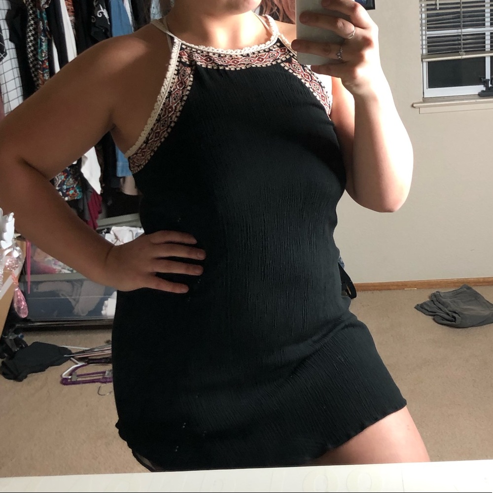 House of Harlow goddess neck dress